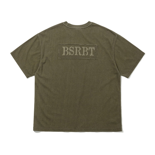 Back Sewn Patch Laser-Print Graphic SST Olive Khaki