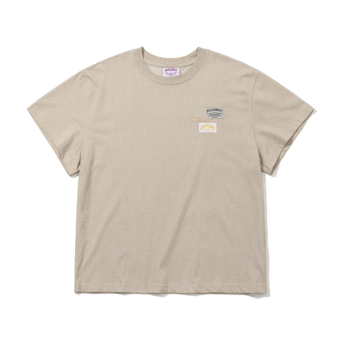 Bsr Raw-Edge Logo Patch SST Beige