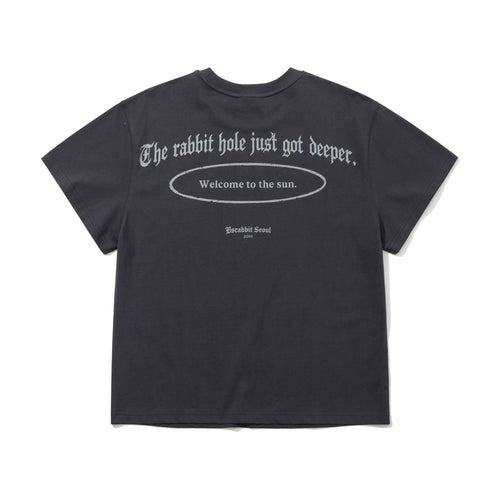 Back Rabbit Hole Logo SST Charcoal