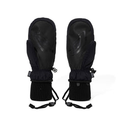 Variety Patch Zip Pocket Match Up Mittens Black