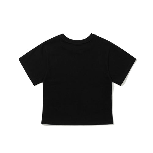 Only Constant Acceleration Women's Semi Crop SST Black