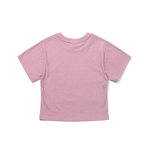 Bsrabbit Starburst Logo Women's Semi Crop SST Pink