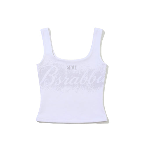 Women's Basic Sleeveless White
